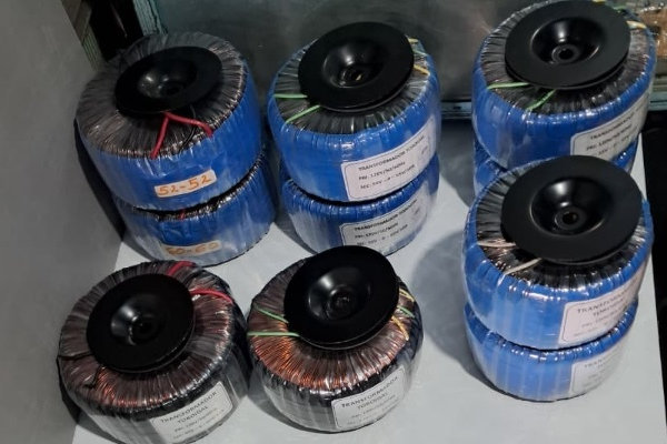 Transformador toroidal fabricado por Ladelec